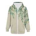 thumbnail image 4 of NMMUED Hoodies Y2k, Full Zip Hoodies for Women, Zip Up Sweatshirt Women, Workout Clothes for Women, Zip Up Hoodie Women, Green S, 4 of 6