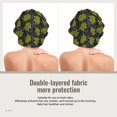 thumbnail image 2 of Kdxio Cartoon Kawaii Frogs1 Pattern Satin Bonnet Silk Bonnet Hair Bonnet for Sleeping Hair Bonnets for Women Curly Natural Hair, 2 of 6