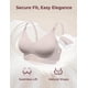 thumbnail image 3 of Sostén de Lactancia Momcozy Inalámbrico Suave Marrón, 3 of 7