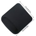 thumbnail image 2 of Wrist Rest Mouse Pad non-Slip non-Deformation Mouse Pad Computer Notebook Computer Accessories Mouse Pad, Home Office Student Gaming Mouse Pad, 21 * 23cm / 8.27 * 9.06 Inches Black Mouse Pad, 2 of 6