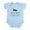 Sky Blue, variant on CafePress - Infant Bodysuit - Baby Light Bodysuit, Size Newborn - 24 Months