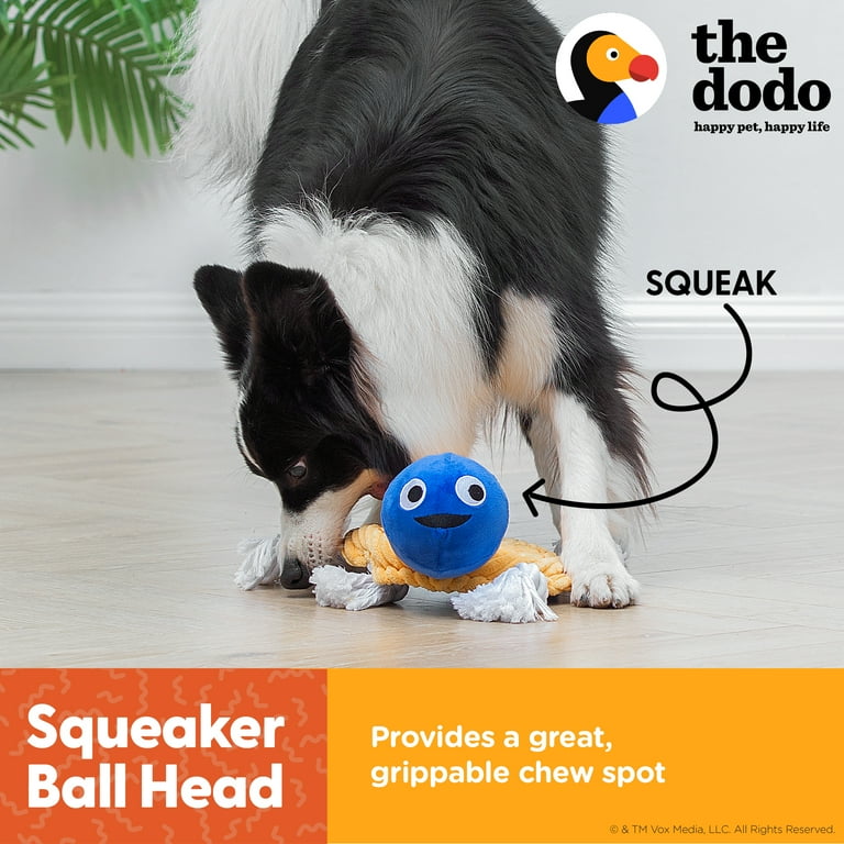The Dodo Flattie Turtle Rope Toy for Dogs Walmart