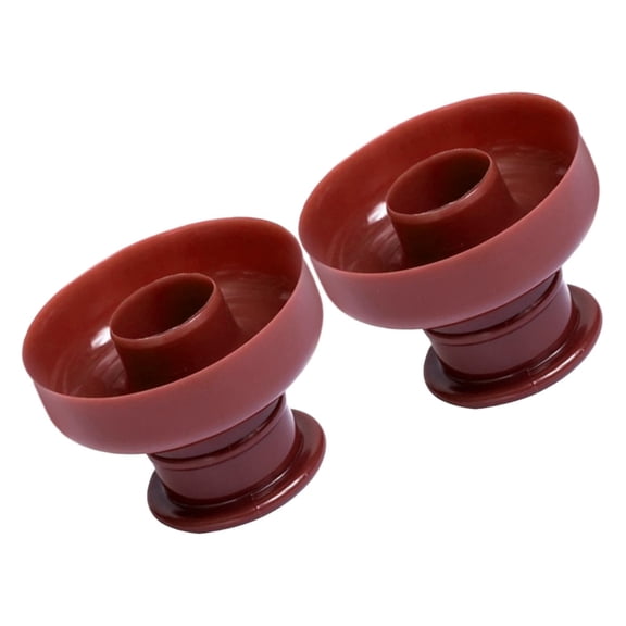 OUNONA 2Ud Para Hornear Donas De Plástico Resistente Redondo Para