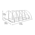 thumbnail image 2 of Weiweiguan 1 Pce Support de Barbecue en Acier Inoxydable pour Steak Extérieur (Argent), 2 of 6