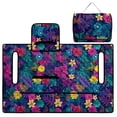 thumbnail image 5 of Whosucclay Colorful Floral Pattern Design Golf Cart Seat Cover Golf Cart Seat Covers, With Pockets 4 Pockets Club Car Seat Covers for Yamaha EZGO, 5 of 9