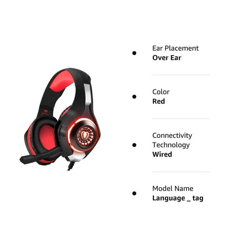 Nero Illuminated Trust Headset For Pc Laptop Trust GXT 450 Blizz