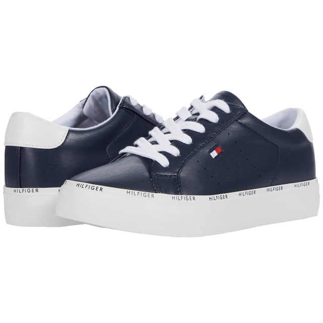 Zapatilla Tommy Hilfiger Henissly para mujer, azul marino/blanco