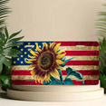 thumbnail image 6 of 1 Pcs 2D Flat License Plate Covers & Frames, Sunflower and For Decorative Front, Waterproof For Decoration Aluminum License Plate Covers & Frames Cover For Men Women, 12" X 6", 6 of 7