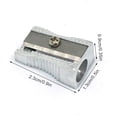 thumbnail image 4 of Seitruly Metal Mini Pencil Sharpeners Classical Silver Sharpening Office Learning Tools School Pencils Manual Alloy Bulk Type3 NO3, 4 of 6