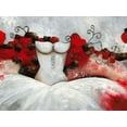 thumbnail image 2 of Jadis 24x19 White Modern Wood Framed Museum Art Print Titled - Sensibilite feminine II, 2 of 4