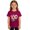 Wine, variant on Coerni Boys Girls Happy 100 Days of School Prints Tee Kids 100th Day of School T-Shirt Top Casual Short Sleeve Outfits