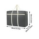 thumbnail image 3 of Bolsa de almacenamiento de viaje, bolsa de mudanza, bolsa de edredón no tejida de gran capacidad, bolsa de lona portátil, práctica, 3 of 5