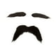 thumbnail image 2 of 2 piezas de bigote falso y cejas falsas, barba falsa para fiesta de festival, Halloween, hombres, 2 of 8