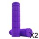 thumbnail image 1 of Empuñadura de Manillar Antideslizante Colamx 2 Piezas Goma Púrpura, 1 of 8