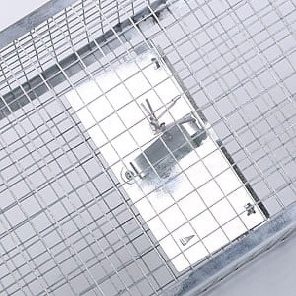 Rat Trap, iMounTEK 2-Door Mouse Trap Large, Catch and Release Trap Cage for Squirrel Mice Gopher Vole Chipmunk Raccoon Rodent Groundhog Rabbit