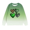 thumbnail image 4 of Girls Jumpers Cute Printed Long Sleeves Sweatshirts Casual Crew Neck Fall Winter Pullover Tops Clothes Casual Comfy Fleece Jumper School Warm Girl Coat, 4 of 5