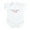 Cloud White, variant on - Japanese Pride Infant Bodysuit - Baby Light Bodysuit, Size Newborn - 24 Months