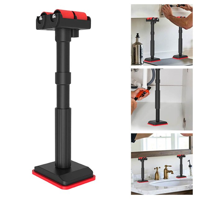 Outils de Menuiserie Supports d'Installation Réglables pour Armoire Dispositif de Levage Fonctionnel pour Réglage de la Hauteur Design Durable en Nylon et Acier Inoxydable pour Amélioration de la Maison Rapporteur d'Angle Plinthe