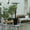 Black, variant on Merrick Lane Black Finished Stainless Steel 7.5' Tall 40,000 BTU Outdoor Propane Patio Heater with Wheels