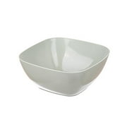 Square Bowl Unbreakable Multifunctional Plastic Eco-friendly Salad Fruit Bowl For Kitchen