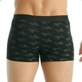 thumbnail image 5 of Adidas Men's Boxer Shorts, 5-Pack - Trunks, Active Flex Cotton, Logo Black/Green S (Small), 5 of 6
