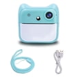 thumbnail image 2 of Cámaina de la empresa Instantánea para Niños 2400W Cámara Digital de Alta Clara Con 2.4ips Cartoon Cartoon Inkless Termal Impresora Con Doble Lente para Niñas, 2 of 7