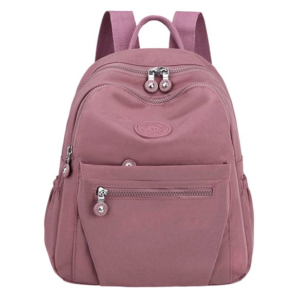 Mochila informal de nailon resistente para deporte, viajes y gimnasio. Mochila ligera para el día a día con compartimento para portátil