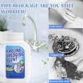 thumbnail image 2 of 2-pack drain opener, powerful drain cleaner, drain cleaner, 350 drain clog remover, for clearing toilet clogs and kitchen sink drain clogs powder, 2 of 4