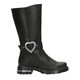 thumbnail image 1 of Bota Yuyin Niña Negro Cierre Corazón T22-26 negro 23, 1 of 9