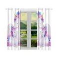 thumbnail image 2 of MKHERT Cute Unicorns Window Curtains Kitchen Curtain Room Bedroom Drapes Curtains 26x39 inch, 2 Piece, 2 of 3