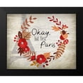 thumbnail image 2 of Kimberly, Allen 14x12 Black Modern Framed Museum Art Print Titled - Paris in the Fall 4, 2 of 5