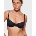 thumbnail image 2 of Women's Inbarely Plus Balconette Bra Demi Unlined No Padding Underwire Everyday Bras, 2 of 5