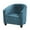 Blue, variant on Thick Velvet Club Chair Slipcover, Stretch Armchair Covers Tub Chair Covers Sofa Couch Cover for Bar Counter Living Room Coffee