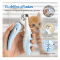 thumbnail image 4 of Corta Uñas Mascota Belug, Azul Blanco, 4 of 5