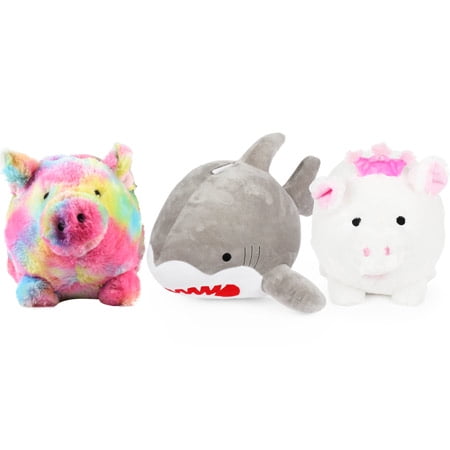 Plush Piggy Banks under $10