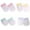 Multicolor, variant on Binhe 4Pair Baby Cotton Gloves No Scratch Mittens for 0-6 Months Boys Girls with Soft Cotton No Scratch Mittens for Solid Color