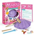 thumbnail image 1 of Excavation Kit Unique Shell Dig Discover Cute Mermaid Archaeology Science Toys For Kids Over 6+ Years, 1 of 5