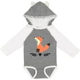 thumbnail image 3 of Inktastic Fox for Girls Woodland Animal Girls Long Sleeve Baby Bodysuit, 3 of 5