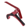 thumbnail image 4 of Abrazadera de guitarra Yuyangstore Cejilla de guitarra de aleación de aluminio rojo, 4 of 7