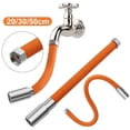 thumbnail image 4 of Faucet Extender Universal 360° Swivel Silicone Hose Faucet Pipe Soft Bendable Shape Splash-proof Suitable for Bathroom Kitchen 20cm, 4 of 6