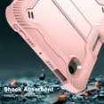 thumbnail image 6 of TECH CIRCLE For iPad Mini (A17 Pro) and iPad Mini (6th Gen) 8.3" Case with Kickstand, 3-Layer Design Rugged Shockproof Protective Back Cover Case, Rosegold, 6 of 7