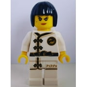 LEGO Ninjago Nya - White Wu-Cru Training Gi, Black Bob Cut Hair Minifigure