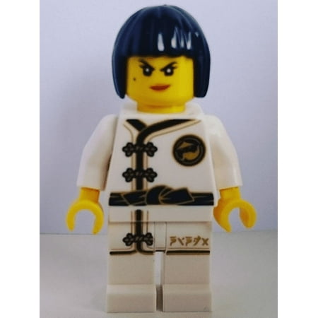 LEGO Ninjago Nya - White Wu-Cru Training Gi, Black Bob Cut Hair Minifigure