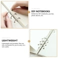 thumbnail image 4 of 6Pcs Loose Leaf Binder Rings 3-rings Binder Rings Metal Binder Rings for Notebook, 4 of 6