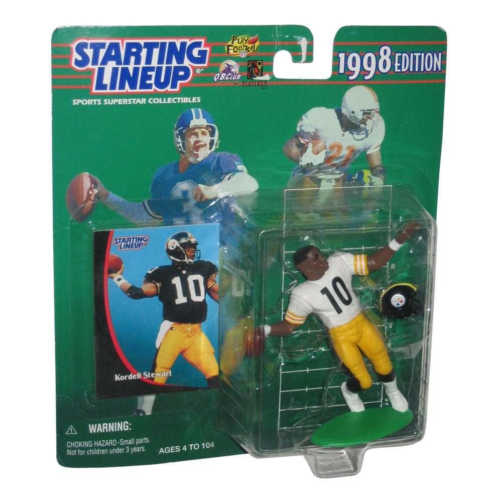 NFL Football Kordell Stewart (1998) Starting Lineup Figure w/ Card