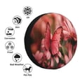 thumbnail image 4 of Lsque Pink Butterfly Pattern Tire Covers - Tough Tire Wheel Protector for Truck, SUV, Trailer, Camper, RV-14 inch, 4 of 6