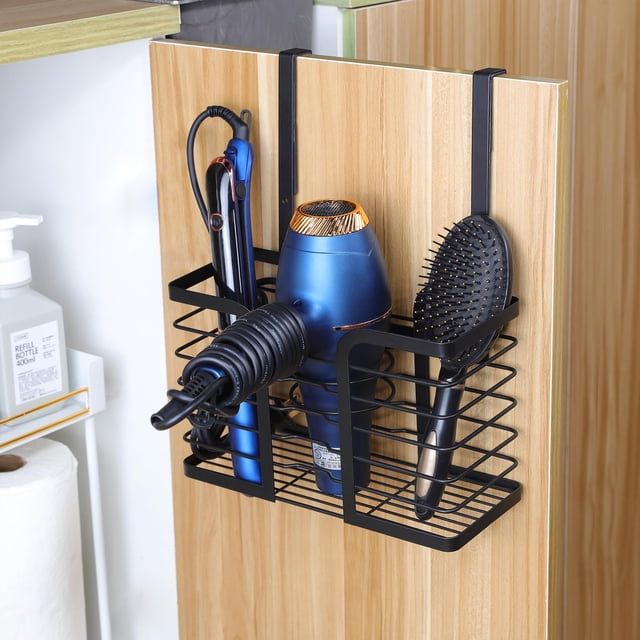 Soporte para secador de pelo YIGII 3 en 1 de acero inoxidable de altura ajustable