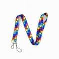 thumbnail image 4 of Multipurpose Sturdy Ribbon Materials Autisms Lanyard with Badge Holder Accessory for Cards and Keychain Use, 4 of 12