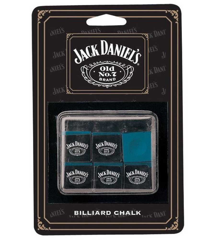 's Billiard Chalk 6 Piece Pack, Billiard Chalk By Jack Daniel