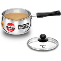 Hawkins 2 Liter Stainless Steel Saucepan TPan with Glass Lid